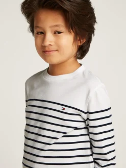 Langarmshirt mit Streifen