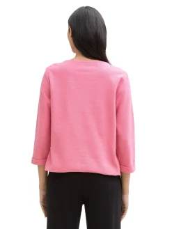 Langarmshirt mit Knopf Details