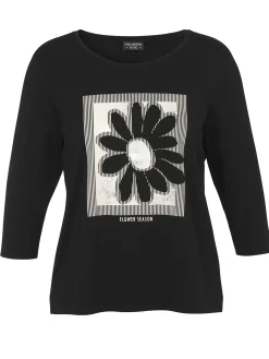 Langarmshirt mit Rundhals