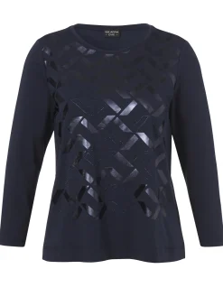 Langarmshirt Rundhals