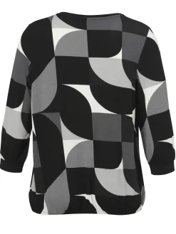 Langarmshirt Rundhals