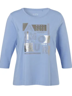 Langarmshirt Rundhals