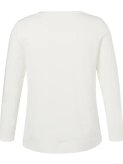 Langarmshirt U-Boot-Ausschnitt