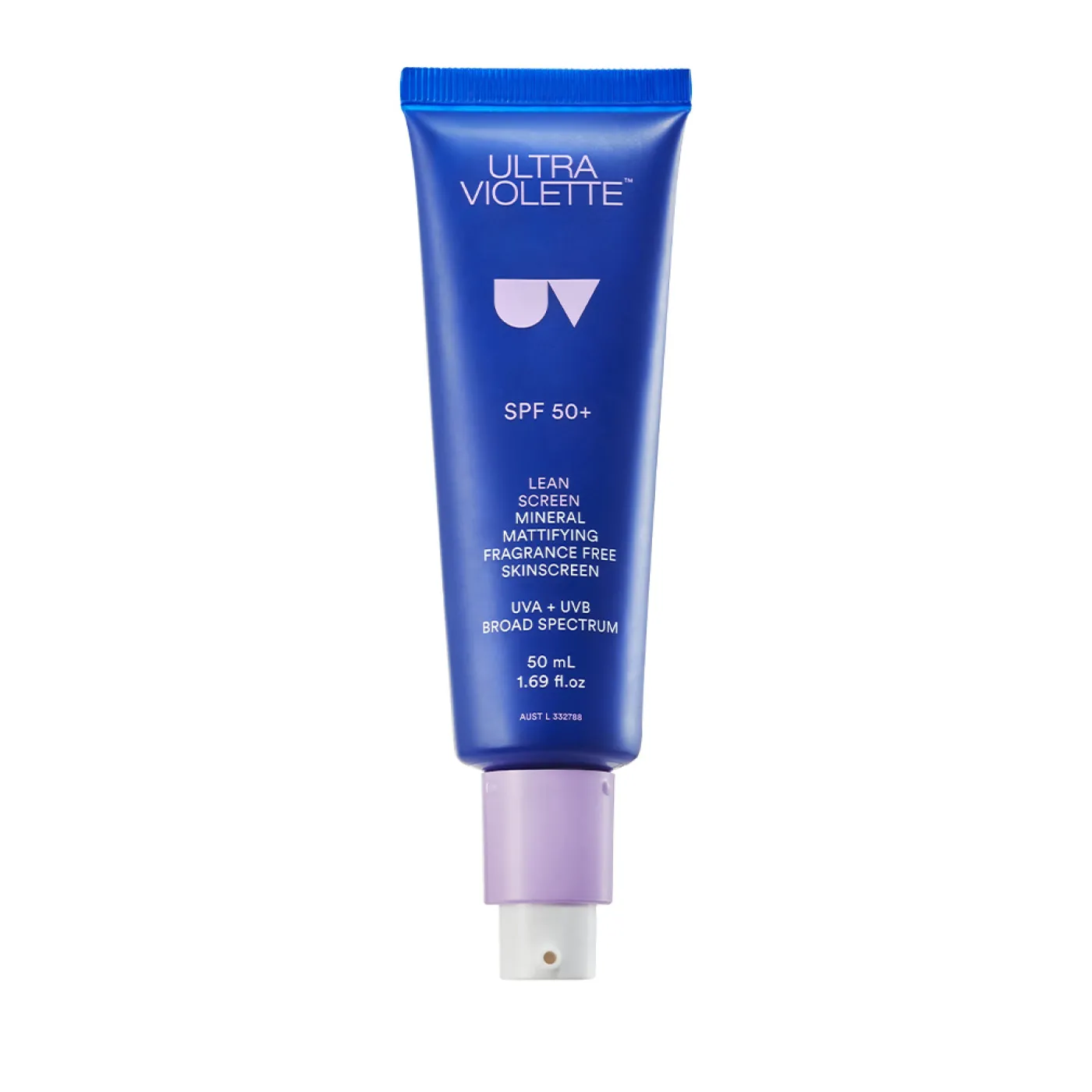 Lean Screen Mineral Mattifying Fragrance Free Skinscreen SPF50+
