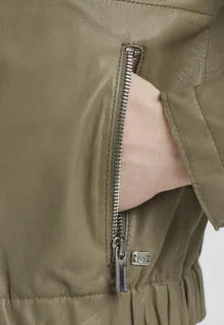Lederjacke