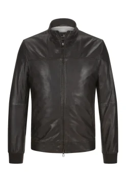 Lederjacke
