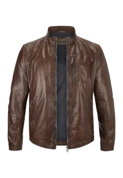 Lederjacke