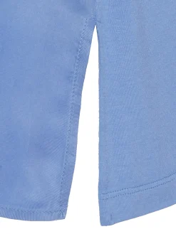 Leicht ausgestelltes Halbarm-Blusenshirt