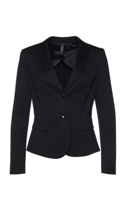 Leichter Blazer aus feinem Jersey