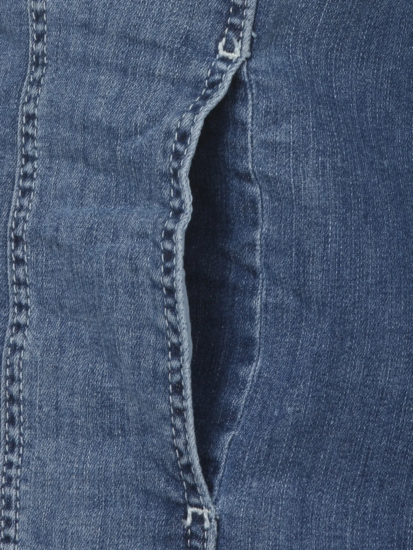 Leicht verwaschene Jeansjacke