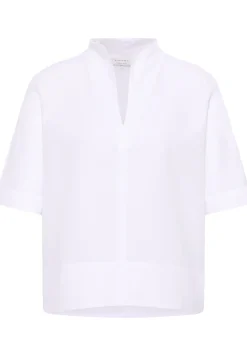 Linen Shirt Bluse Leinen Kurzarm