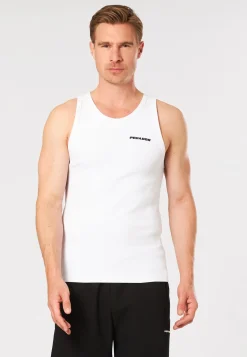 LOGO RIB UNDERSHIRT WEISS