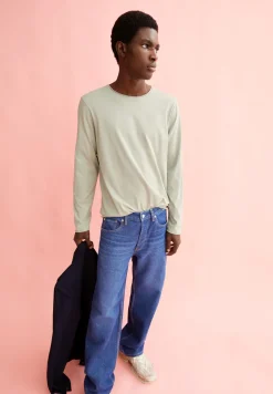 Longsleeve aus Bio-Baumwolle MAARKOS LS BRUSHED