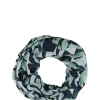 Loop-Schal mit Muster