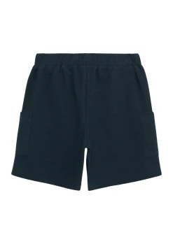 Loose-Fit-Bermuda aus Strickjersey mit angedeutetem Tunnelzug