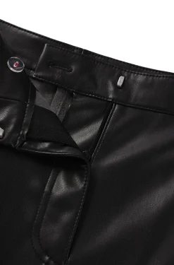 Loose-Fit Cargo-Hose aus Kunstleder
