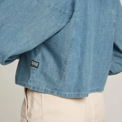 Macro Ballon Jeans Bluse