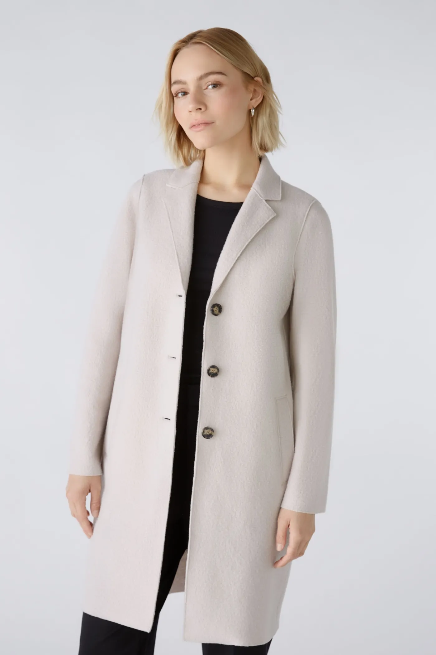 MAYSON Mantel Boiled Wool - reine Schurwolle