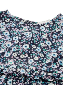 Mini-Kleid mit Blumenmuster