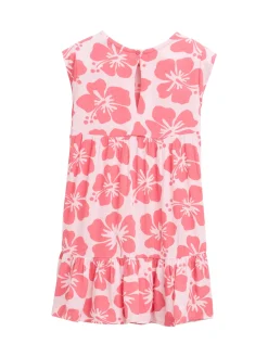 Mini-Kleid mit Blumenmuster