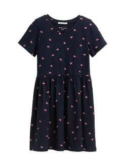 Mini-Kleid mit Muster