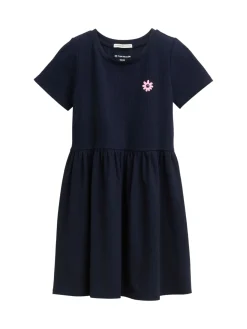 Mini-Kleid mit Rippstruktur