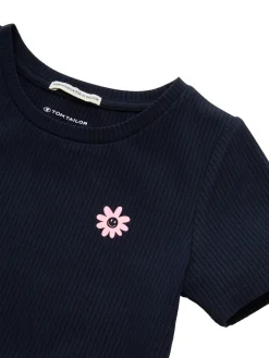 Mini-Kleid mit Rippstruktur