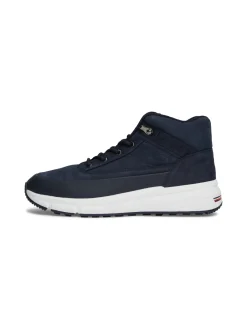Mittelhoher Hybrid Stiefel aus Leder