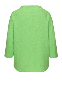 Modernes Rundhalsshirt mit 3/4 Arm