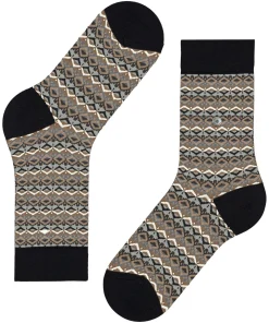 Modern Fair Isle Damen Socken