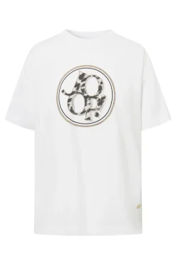 Nachhaltiges T-Shirt mit Glitzer Frontprint 1
