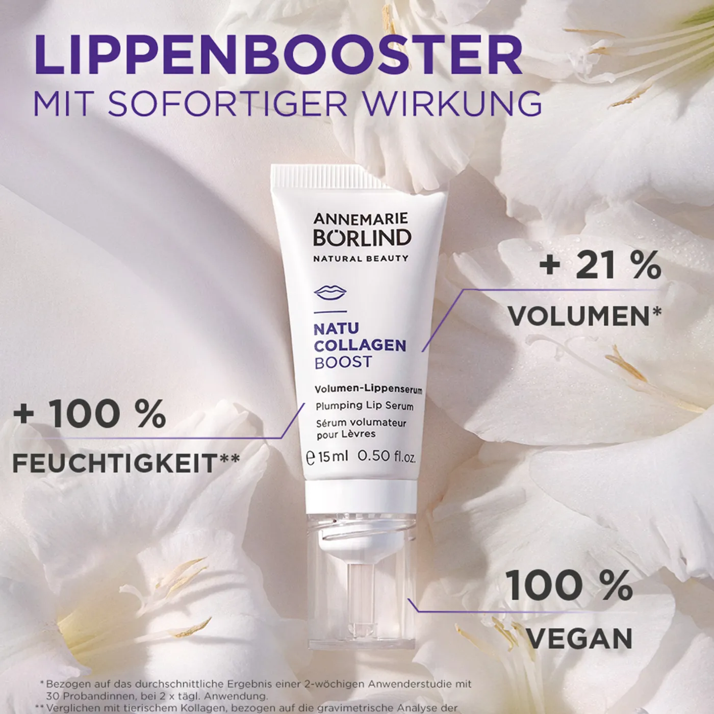 NATUCOLLAGEN BOOST Volumen- Lippenserum