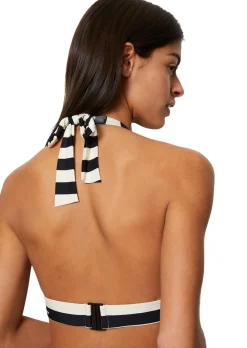 NECKHOLDER-BIKINI-TOP AUS RECYCELTEM MATERIAL