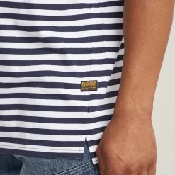 Nifous Streifen T-Shirt