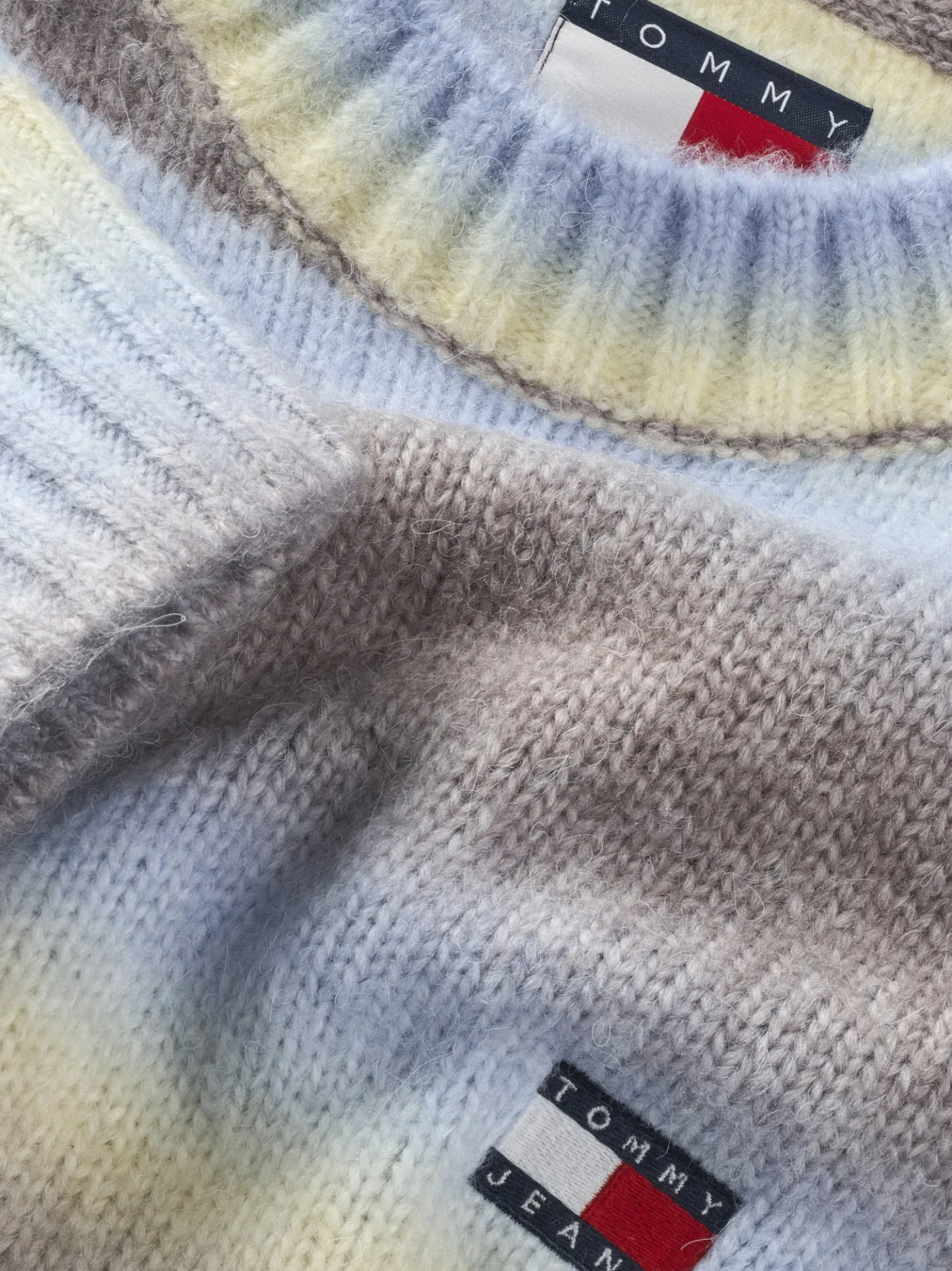 Ombré-Pullover mit Wolle