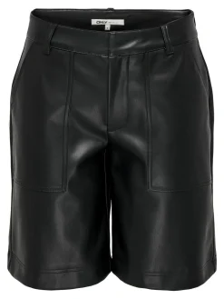 ONLMIRI Fake Leder Shorts