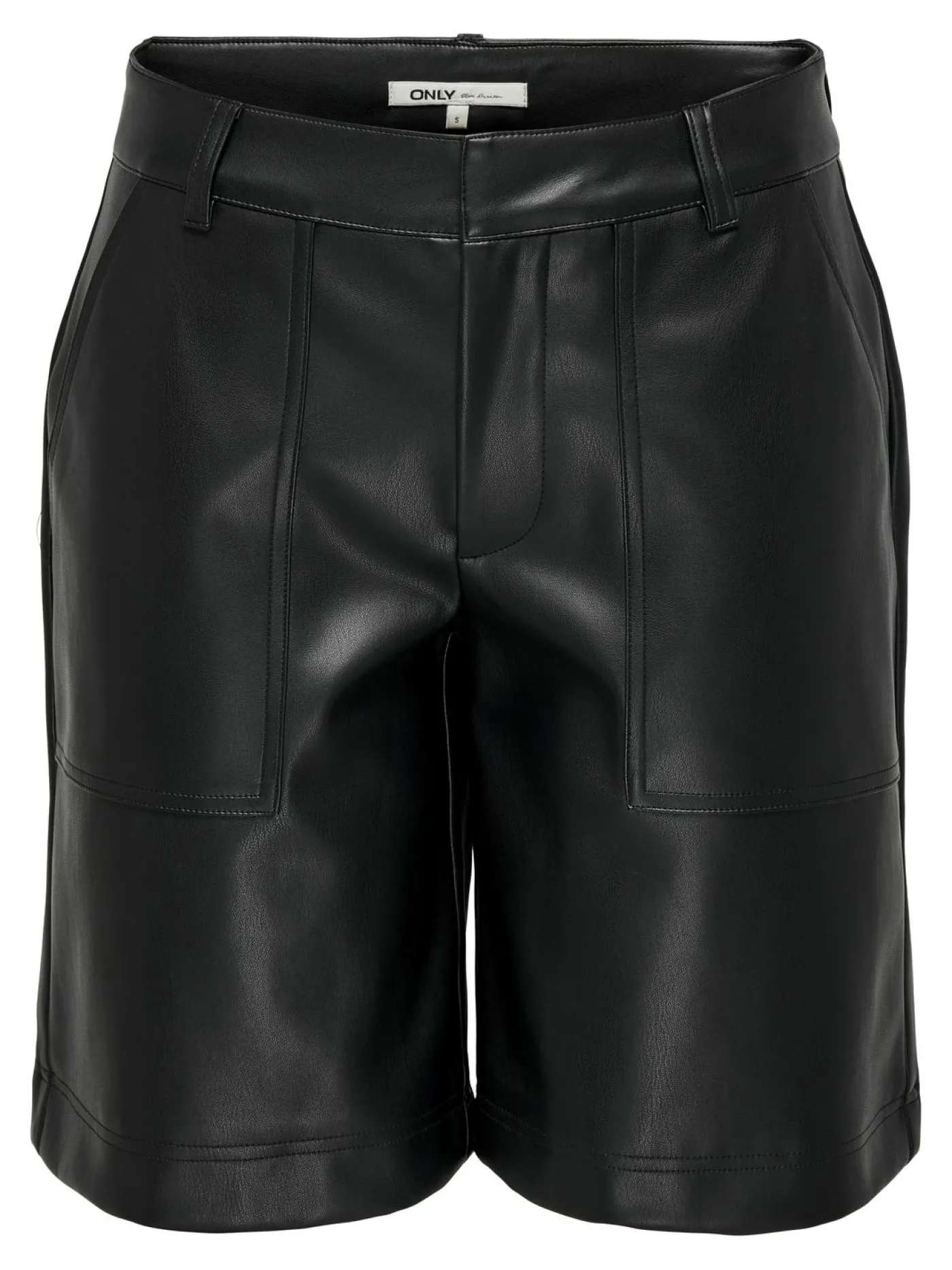 ONLMIRI Fake Leder Shorts