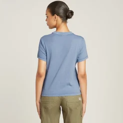Overdyed Front Seam T-Shirt