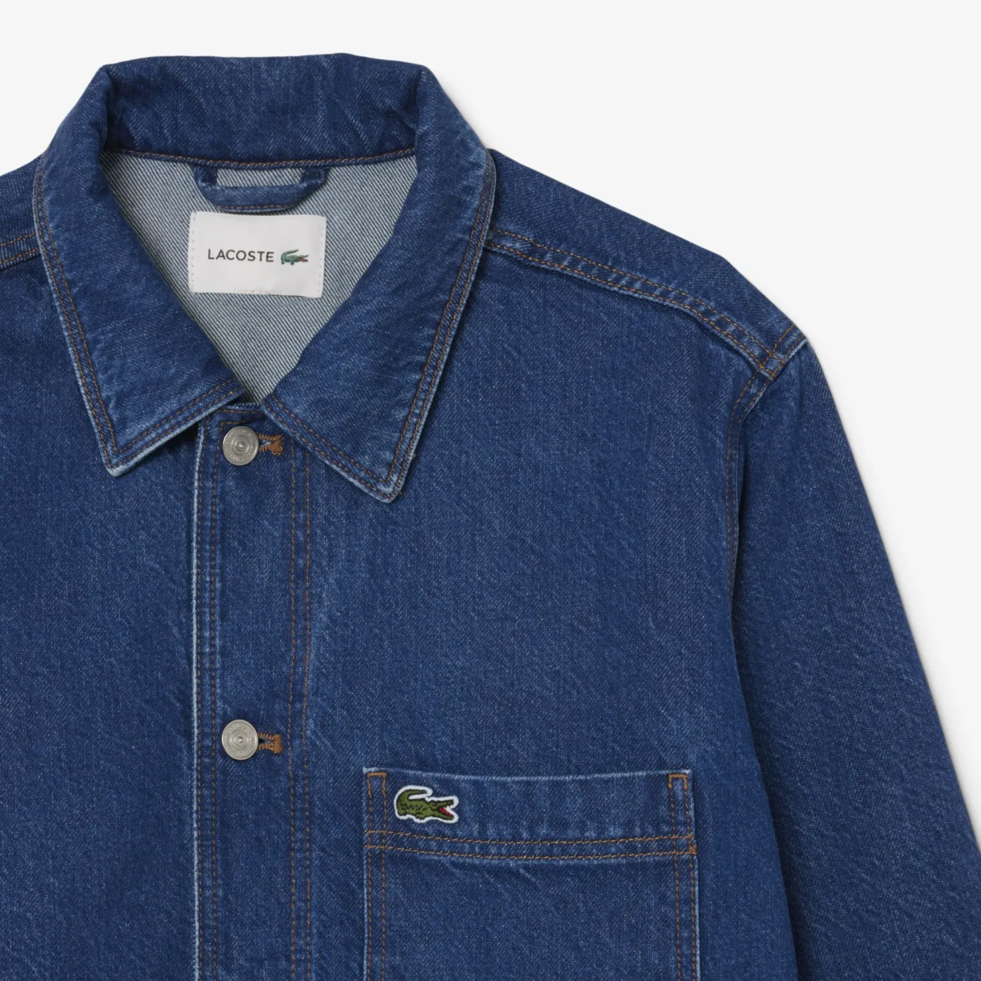 Overshirt aus schwerem Baumwoll-Denim
