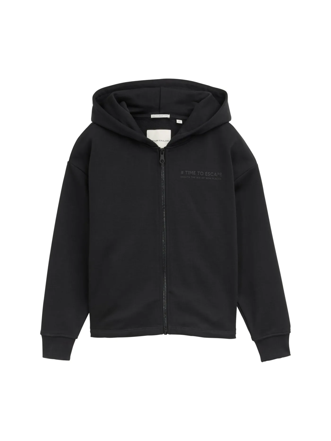 Oversize Hoodie Sweatjacke mit Print