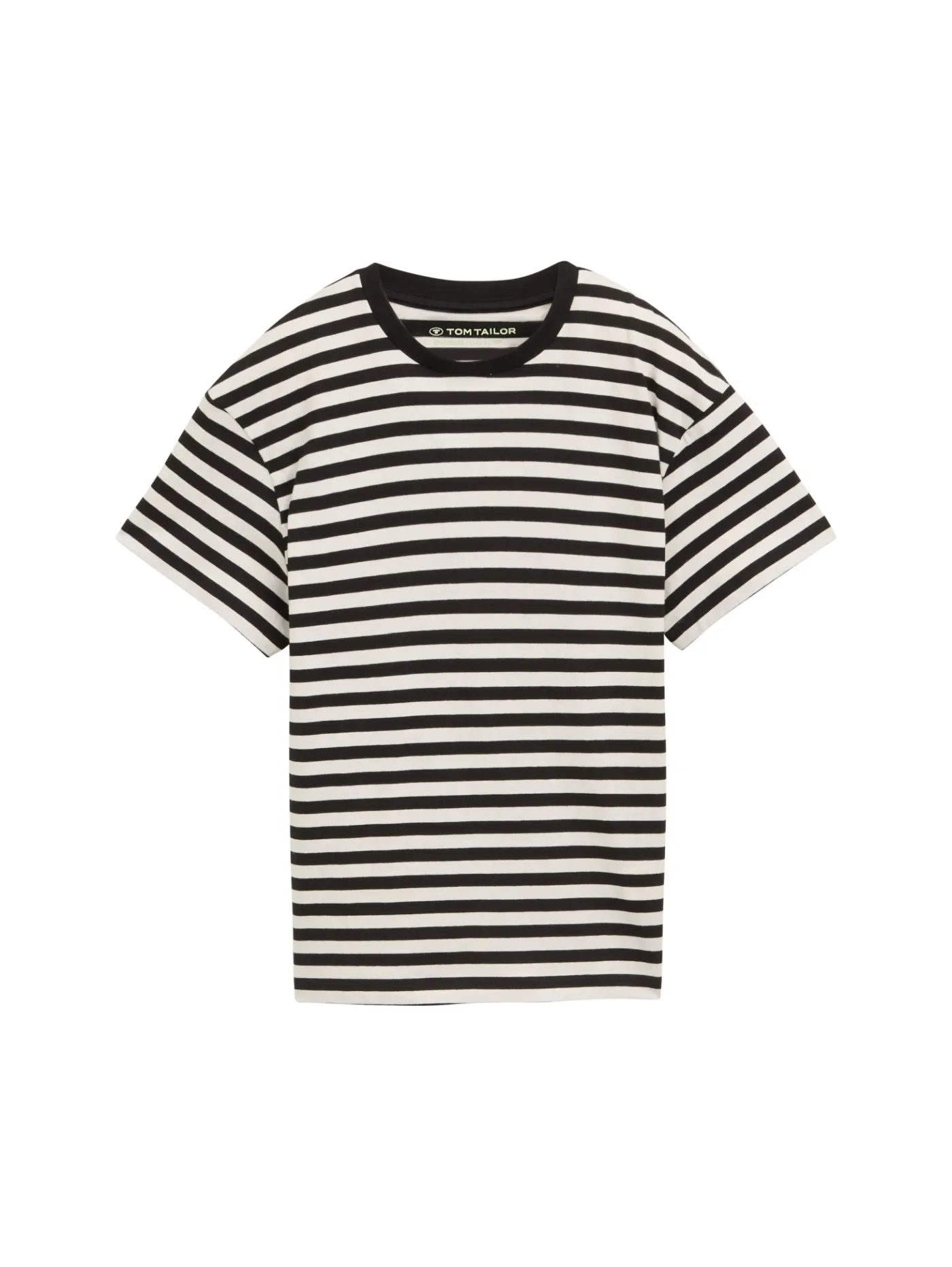 Oversize T-Shirt mit Streifenmuster