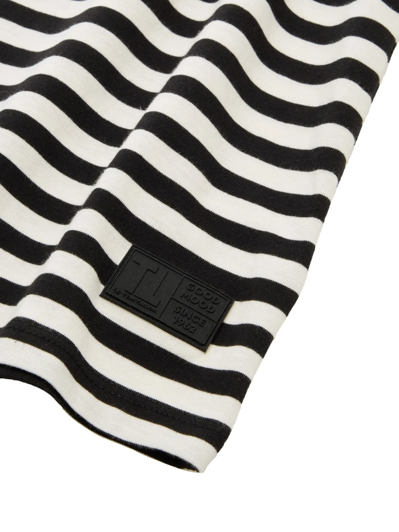 Oversize T-Shirt mit Streifenmuster