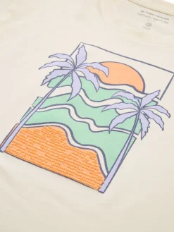 Oversized T-Shirt mit Print