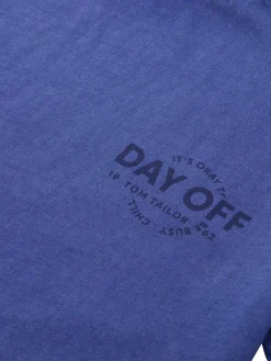 Oversized T-Shirt mit Print