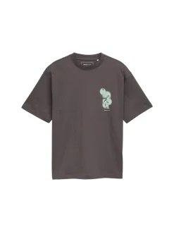 Oversize T-Shirt mit Rückenprint