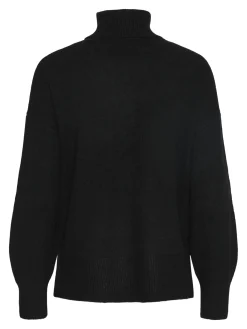 PCMALOU Pullover mit hohem Kragen
