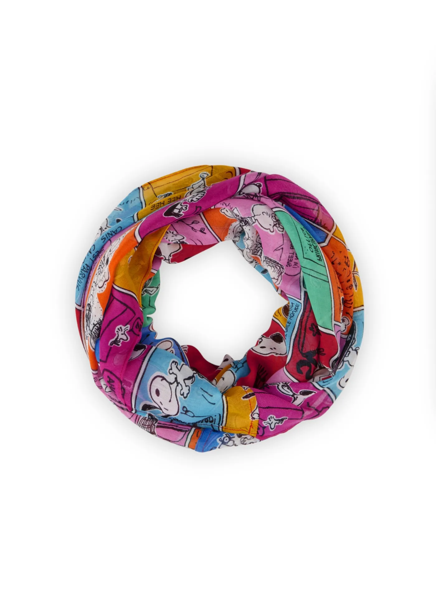 Peanuts™ Loop aus recyceltem Polyester mit Comic-Motiven