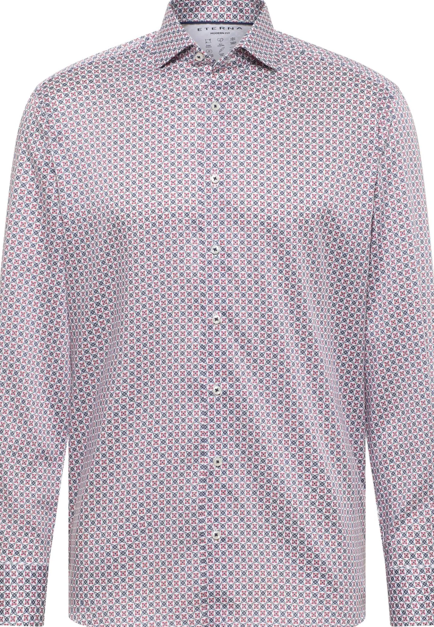 Performance Shirt Natté-Stretch Langarm