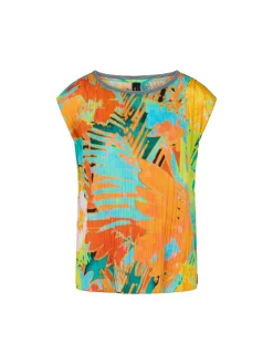 Plissierte Bluse