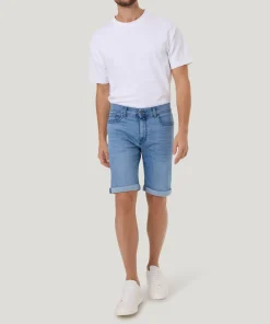 5-Pocket Jeans- Bermuda